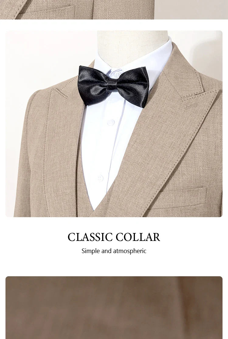 New 2 buttons on suit modern design mens office wear blazer coustime homme luxe Bead edge craftsmanship