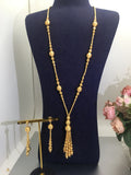 2PCS Luxury Waterdrop Indian Bridal Jewelry Set for Women Wedding Party Dubai Style Trendy Fashion