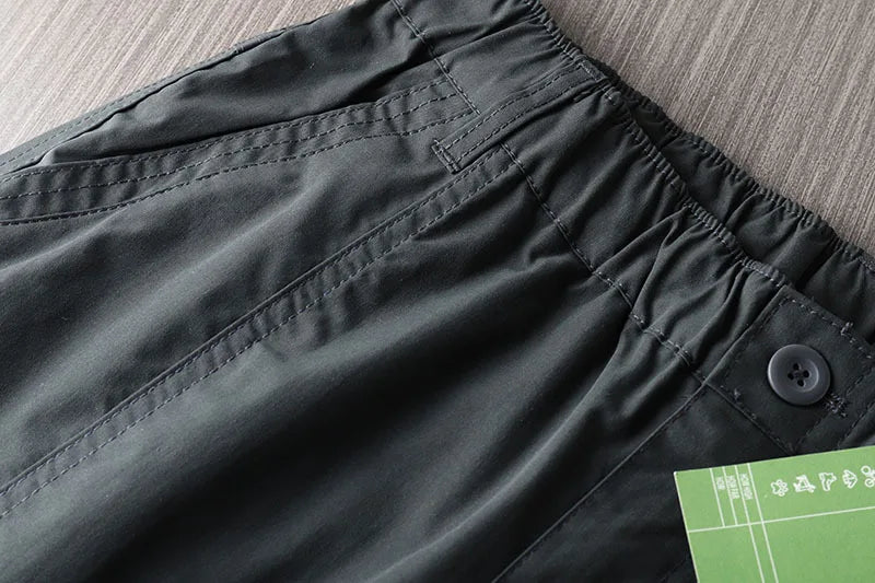 Quick-drying Hiking Pants 2026 Spring Summer Mountain Camp Outdoor Casual Cargo Pants Mens Waterproof Loose Breathable Trousers