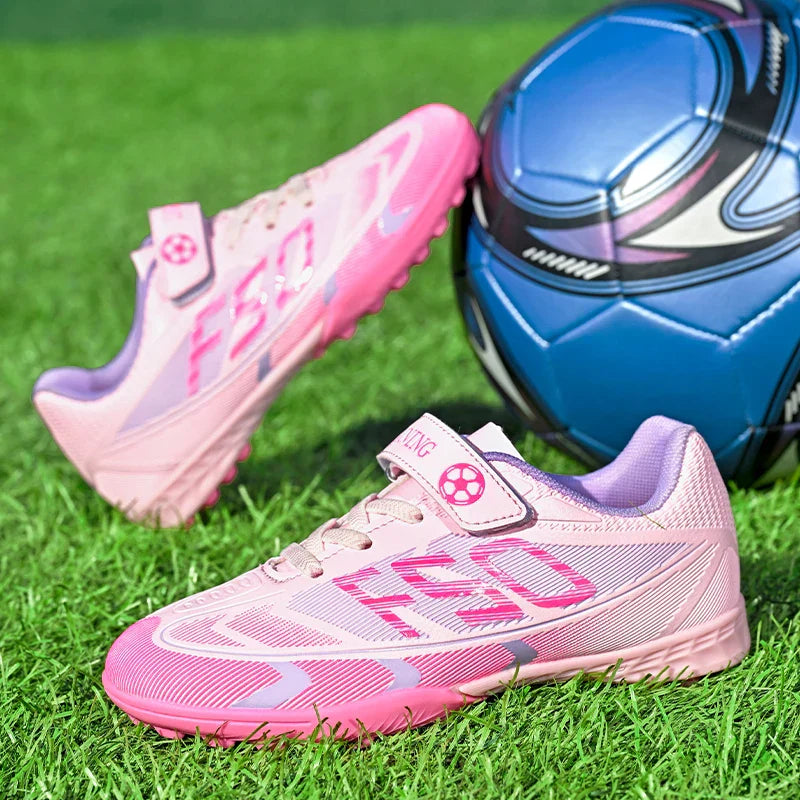 New Kid Football Boots Professional Match Match Boys Soccer Shoes Sports Shoes Non-Slip Sneakers Outdoor Comfortable Unisex