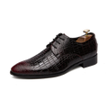 Shoes for men shoes leather shoes business dress shoes all-match casual shock-absorbing wear-resistant footwear large size