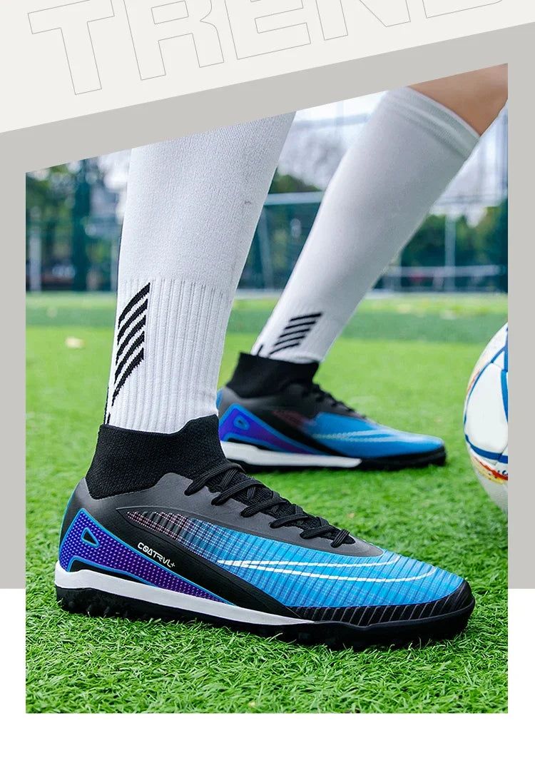 New Men Football Boots Professional Ultralight Match Grass Futsal Soccer Shoes Cleats Women Unisex High-quality TF/FG Sneakers
