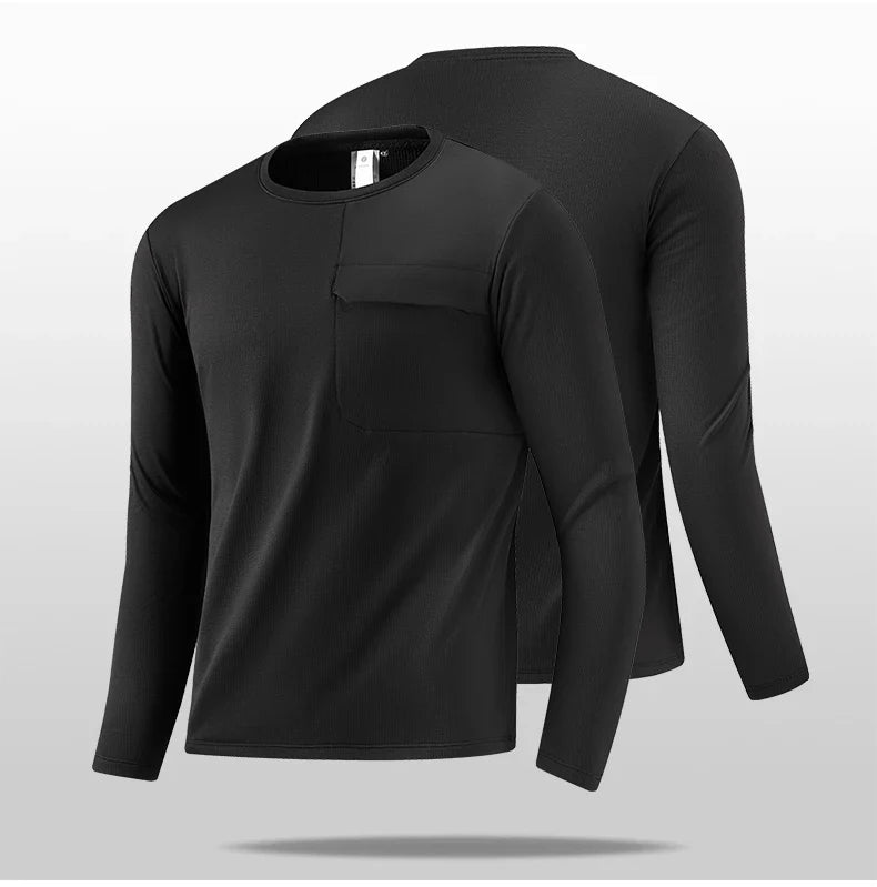 SBWL 2026 Warm Fitness Jacket High-Quality Outdoor Sports Top with Stand-Up Collar for Autumn/Winter Running Long-sleeved Tshirt