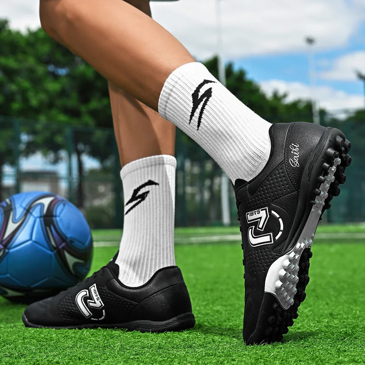 Premium Football Shoes, Unisex, Tf and Fg Options Available, Fully Comfortable, Ultimate Shooting, Strong Grip, Suitable for Multiple Environments, Mg, Available in Multiple Colors