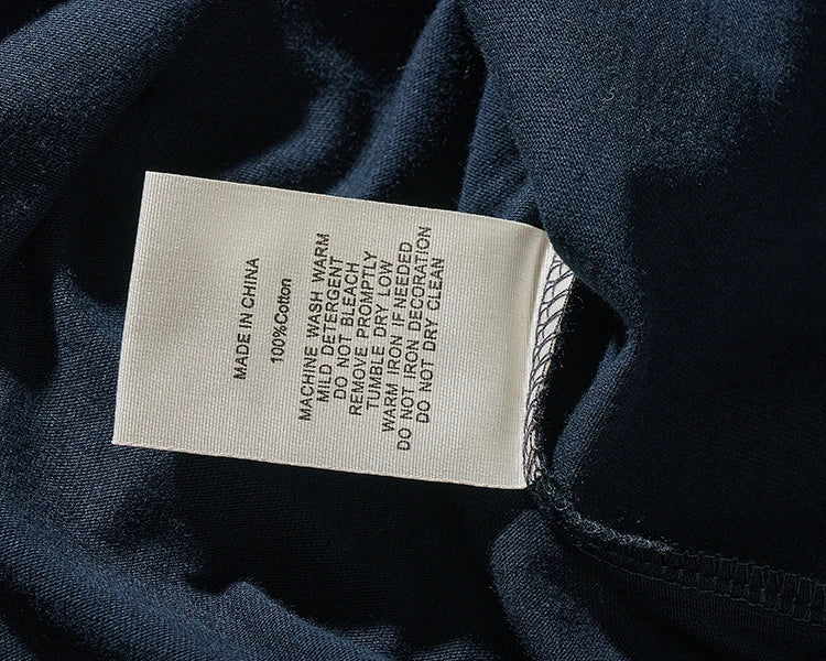 Autumn American Retro Long Sleeve O-neck Solid Color T-shirt Men's Fashion Simple 100% Cotton Washed Old Casual Bottoming Tops