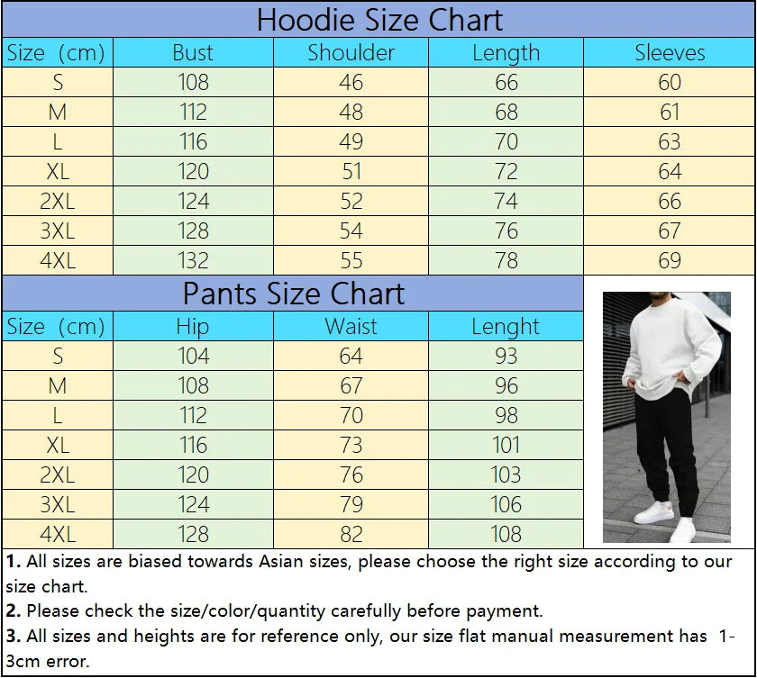 Autumn Mens Tracksuit Italy O Neck Sweatshirt Sweatpants Casual Sports Single Piece Tops Pants Man Clothing Hip Hop Streetwear