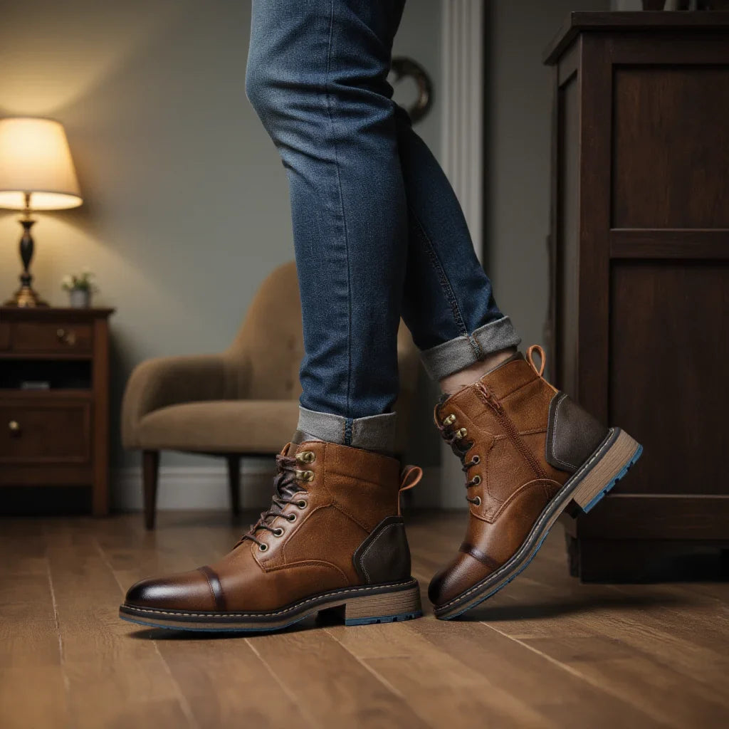 Men's Comfortable Leather Boots