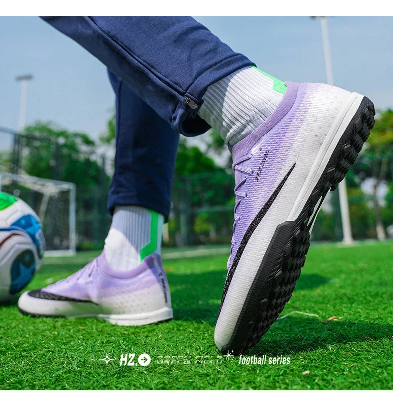 New Men Soccer Shoes Futsal Cleats Ultralight Hot Sale Football Boots Unisex High-quality Women Professional TF/FG Sneakers