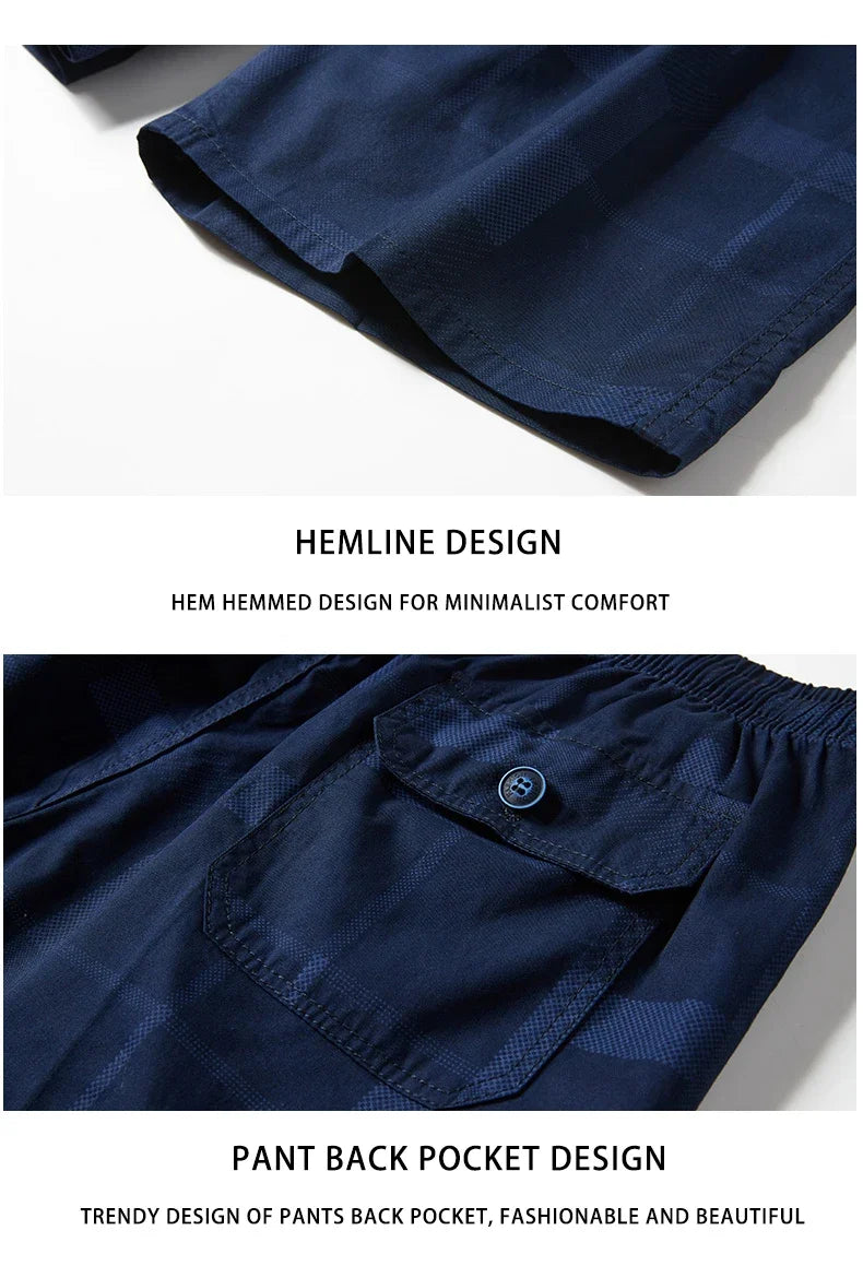 Summer Mens Casual Shorts Beach Swimsuit Bermuda Men Board Shorts Homme Classic Brand Clothing Beach Shorts