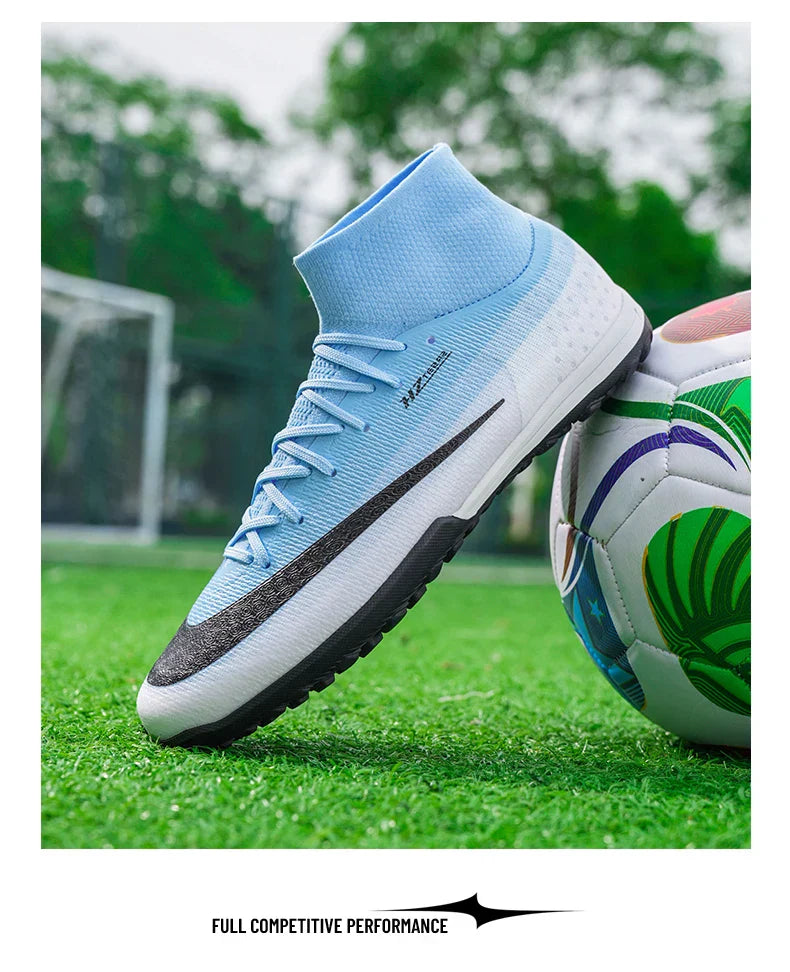 New Men Soccer Shoes Hot Sale Football Boots Women Professional TF/FG Sneakers Unisex High-quality Futsal Cleats Ultralight