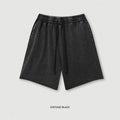 New 2025 Men Summer Loose Edge Washed Cotton Shorts Unisex Retro High Street Distressed 330gsm Shorts Brand Clothes HY1056
