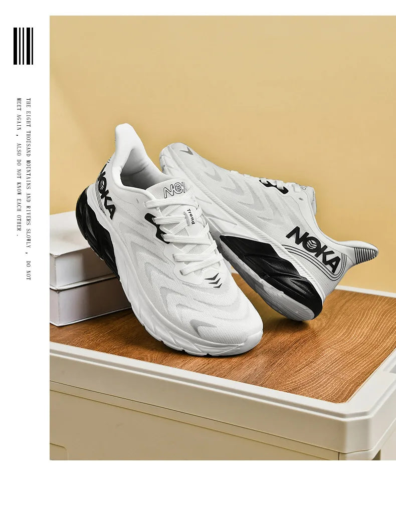 Men's Running Shoes Lightweight Breathable Comfortable Cushioned Sneakers for Walking Gym Casual Wear Athletic Shoes