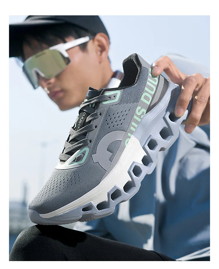 Men's Cushioning Running Shoes Lightweight Athletic Casual Sneakers Male Non-Slip Sports Shoes Outdoor Travel Walking Shoes