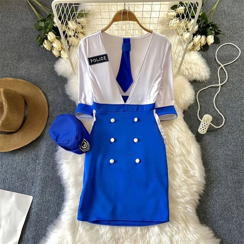 Woman Fashion Sexy Strap Dress New Sleeveless Slim Floral Print Mini Dress Comfortable Breathable Mesh Lace Mini Dress