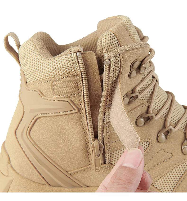 Combat Training Boots Male Outdoors Camping Anti-wear Rapid Response Hiking Shoes Fishing Hunting Sneakers