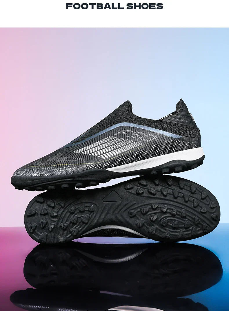 Men Soccer Shoes Training TF Match Futsal Ultralight Breathable Long Spikes Football Boots Indoor Sneakers Cleats Drop Shipping