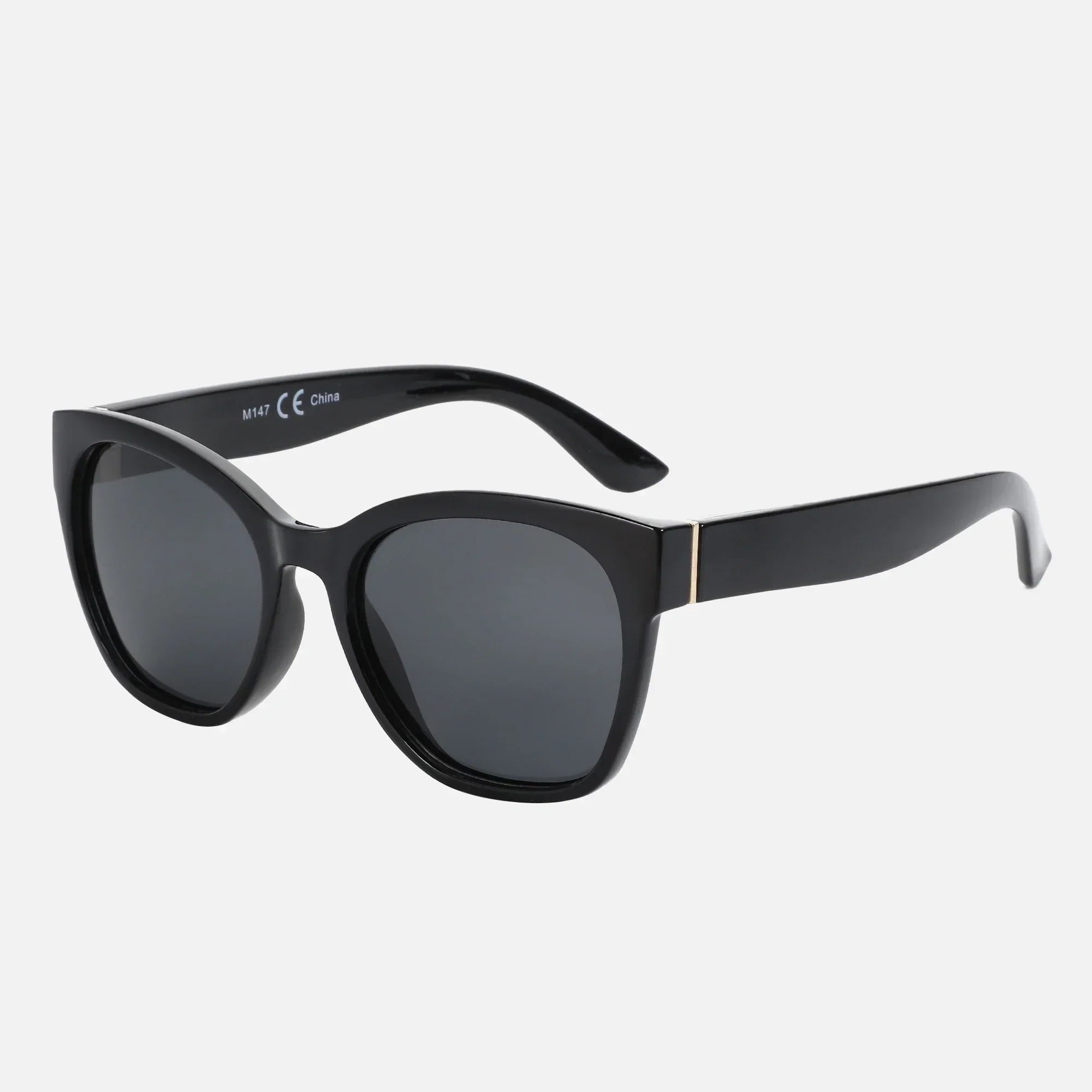 Fashion Cateye Polarized Sunglasses for Women - Oversized Sun Glasses UV400 Protection Retro Shades Designer Style