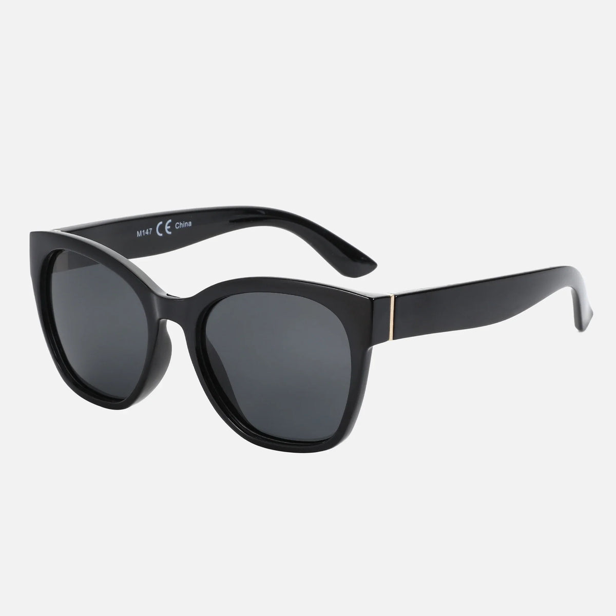 Fashion Cateye Polarized Sunglasses for Women - Oversized Sun Glasses UV400 Protection Retro Shades Designer Style