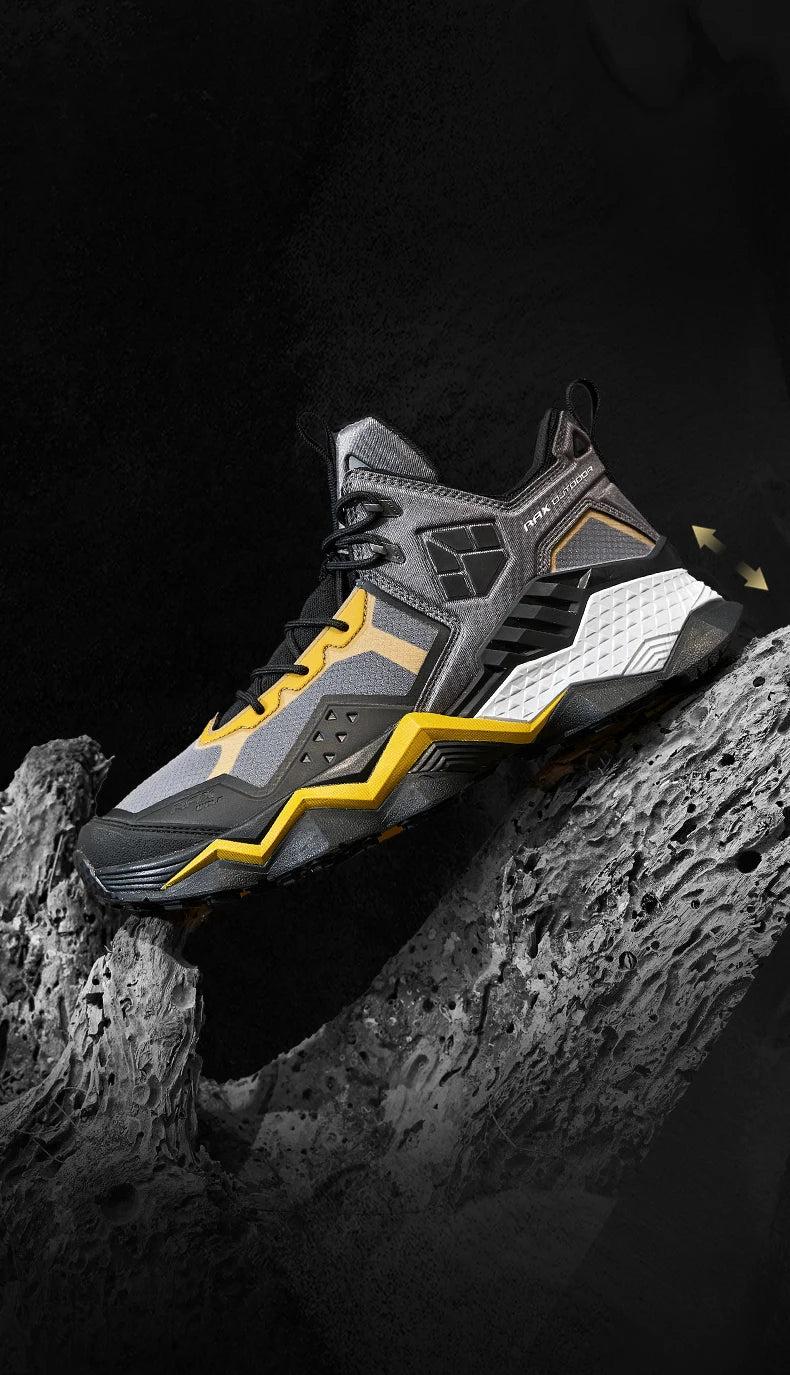 Men  Waterproof Hiking Shoes Breathable Hiking Boots Outdoor Trekking Boots Sports Sneakers Tactical Shoes