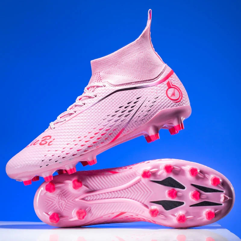 New MenFootball Boots High-quality  Soccer Shoes Professional Outdoor FG/TF Non-Slip Soccer Cleats Training Shoes Ultralight