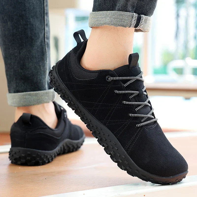 Outdoor Wide Toe Barefoot Men Hiking Shoes Minimalist Walking climbing Shoes Comfort Breathable Zero Soles Man Casual Sneakers