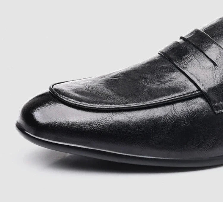 Brown Flat Leather Loafers Shoes for Men Fashion 2025 Classic Original Size Man Casual Shoe 45 Comfortable Shipping Free New In