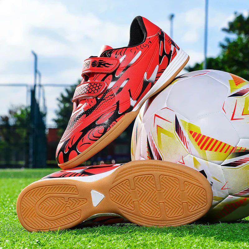 New Men Kids Match Grass Boys Professional Soccer Shoes Football Boots Ultralight Cleats Non-Slip Training Shoes Drop Shipping