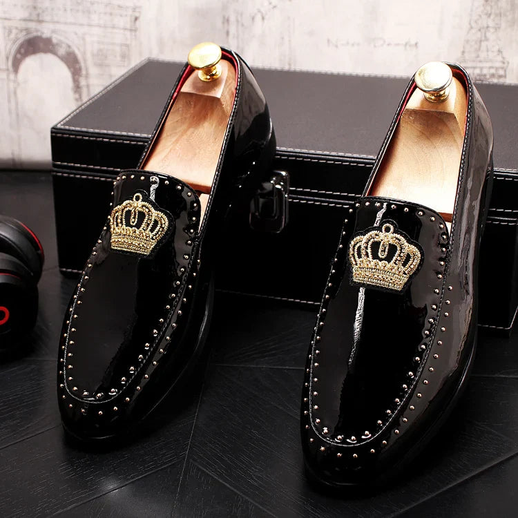 New Arrival Men's Shoes Luxury Designer Leather Casual Driving Oxfords Flats Shoes Mens Loafers Moccasins Italian Shoe For Men
