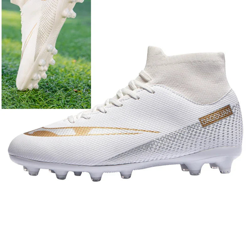 Size 35-45 Soccer Shoes AG/TF Football Boots Kids Boy Girl Ultralight Soccer Cleats Sneakers  botas de futbol