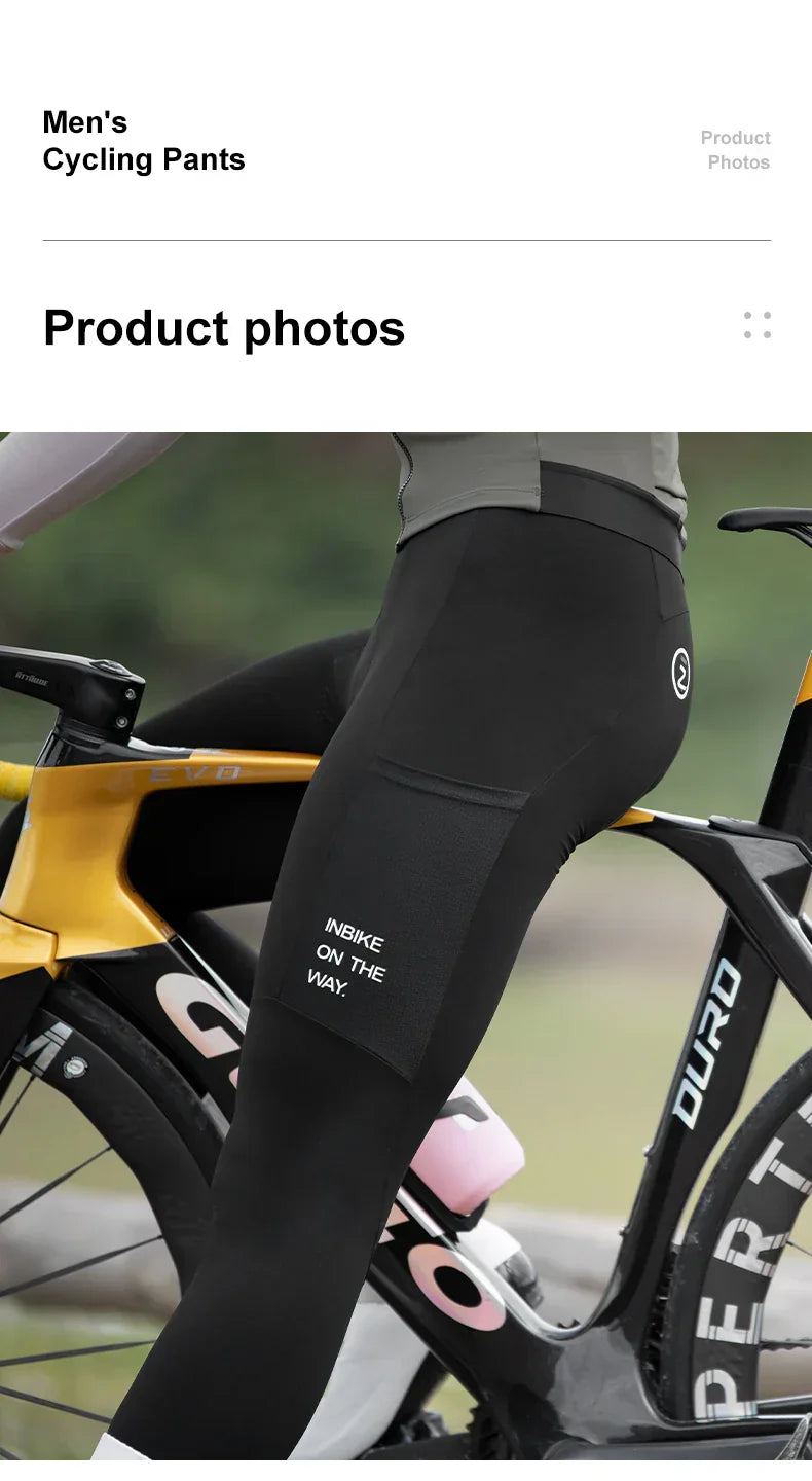 Winter Cycling Clothing for Men Fleece Cycling Sets Long Sleeve Jersey with Pockets Long Bicycle Bib Pants for Road Bikes