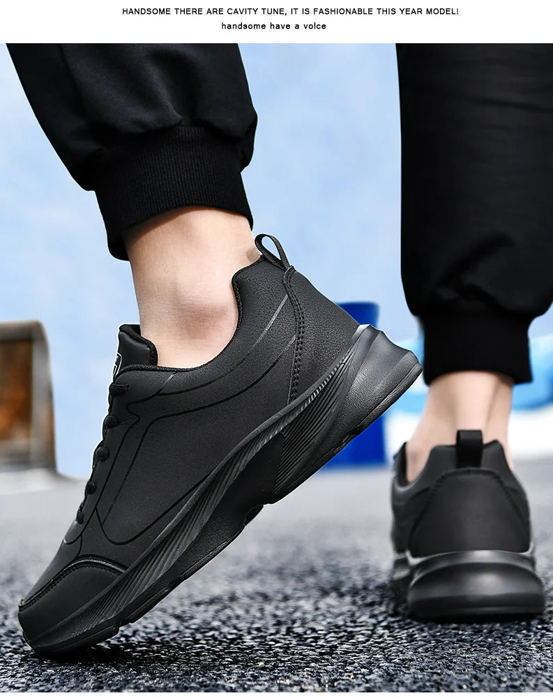 Road Running Shoes Unisex Waterproof Running Shoes Comfortable Athletic Shoes Waterproof and Slip-Resistant Travel Shoes