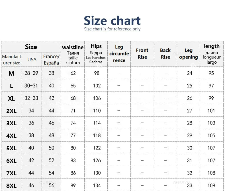 Four Seasons Blue Cargo Jeans Men Streetwear Denim Jogger Pants Baggy Harem Jean Trousers Male Oversize Large size4 5 6 7XL 8XL