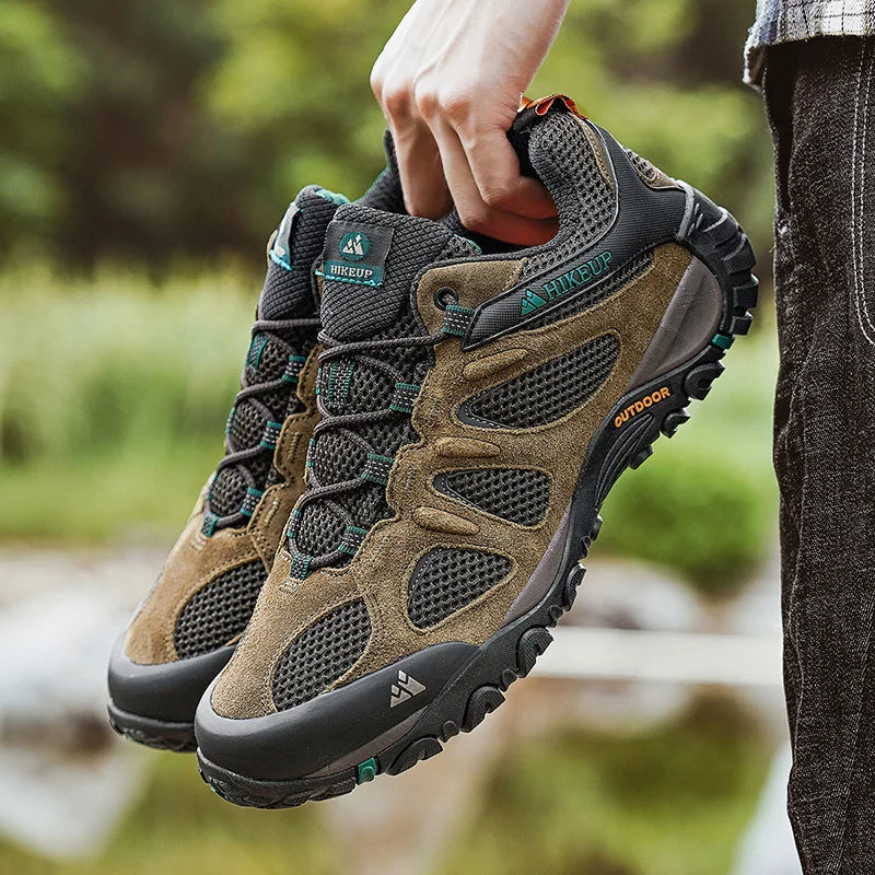 Men Shoes Breathable Splashproof Outdoor Hiking Shoes Mountain Climbing Sport Men Hunting Trekking Sneaker