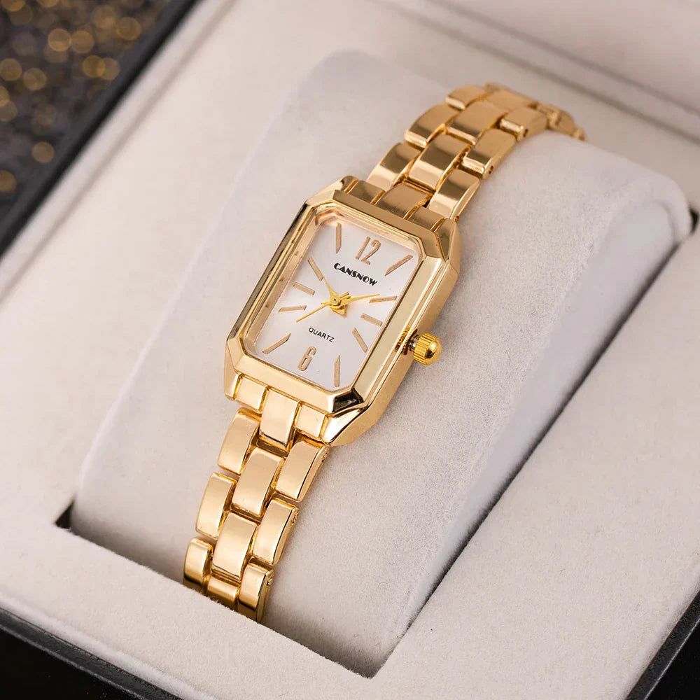 Simple Style Watch Women Top Brand Luxury Hollow Analog Quartz Wristwatches Fashion Elegant Ladies Watch Clock Gift reloj Mujer