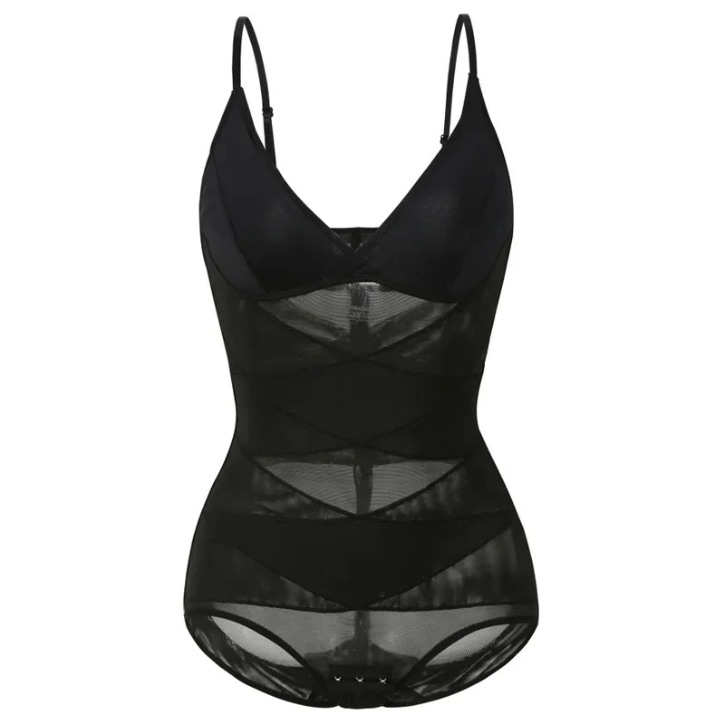 YBFDO Bodysuit Shapewear Women Full Body Shaper Tummy Control Hip Butt Lifter Corset Camisole Slimming Waist Trainer Underwear