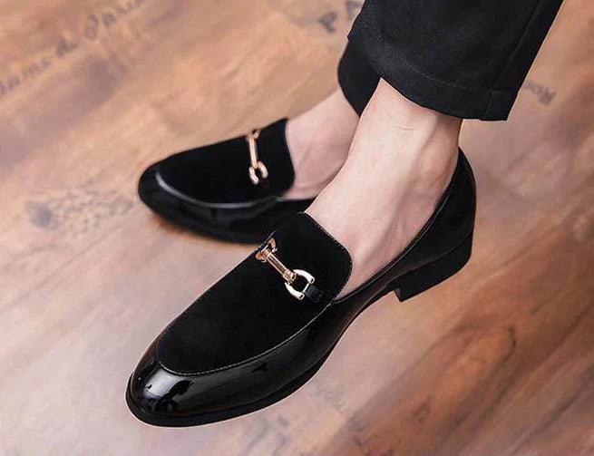 With Tassels Loafers Office Leather Shoes for Men Platform Thick Sole Pointed Toe Man Casual Shoe High Quality Fashion Elegant