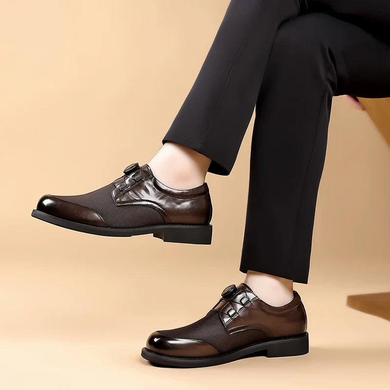 Classic Leisure Business Footwear Male 2025 New  Loafers Mens Oxford Shoes Leisure Walking Shoes Handmade Casual Leather Shoes
