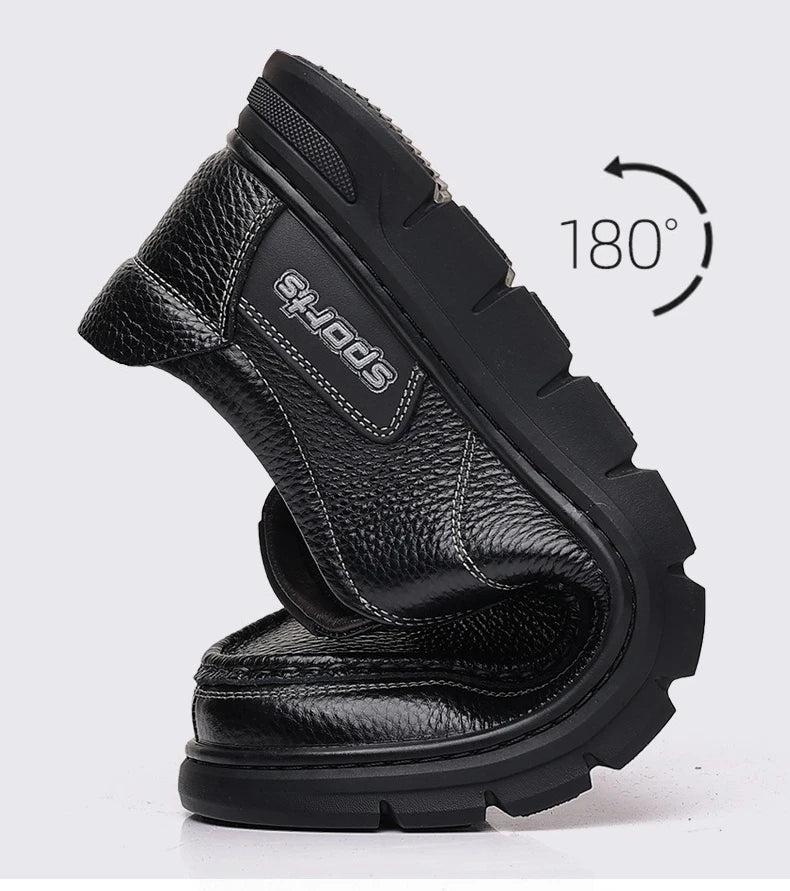 Spring Summer 2026 New Loafers for Men Soft Sole Fashion Business Casual Leather Shoes Male British Style Designer Shoe Man