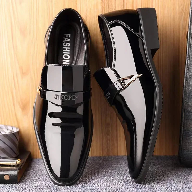 Casual Leather Shoes for Men – Breathable Comfortable Footwear, Sizes 40–48