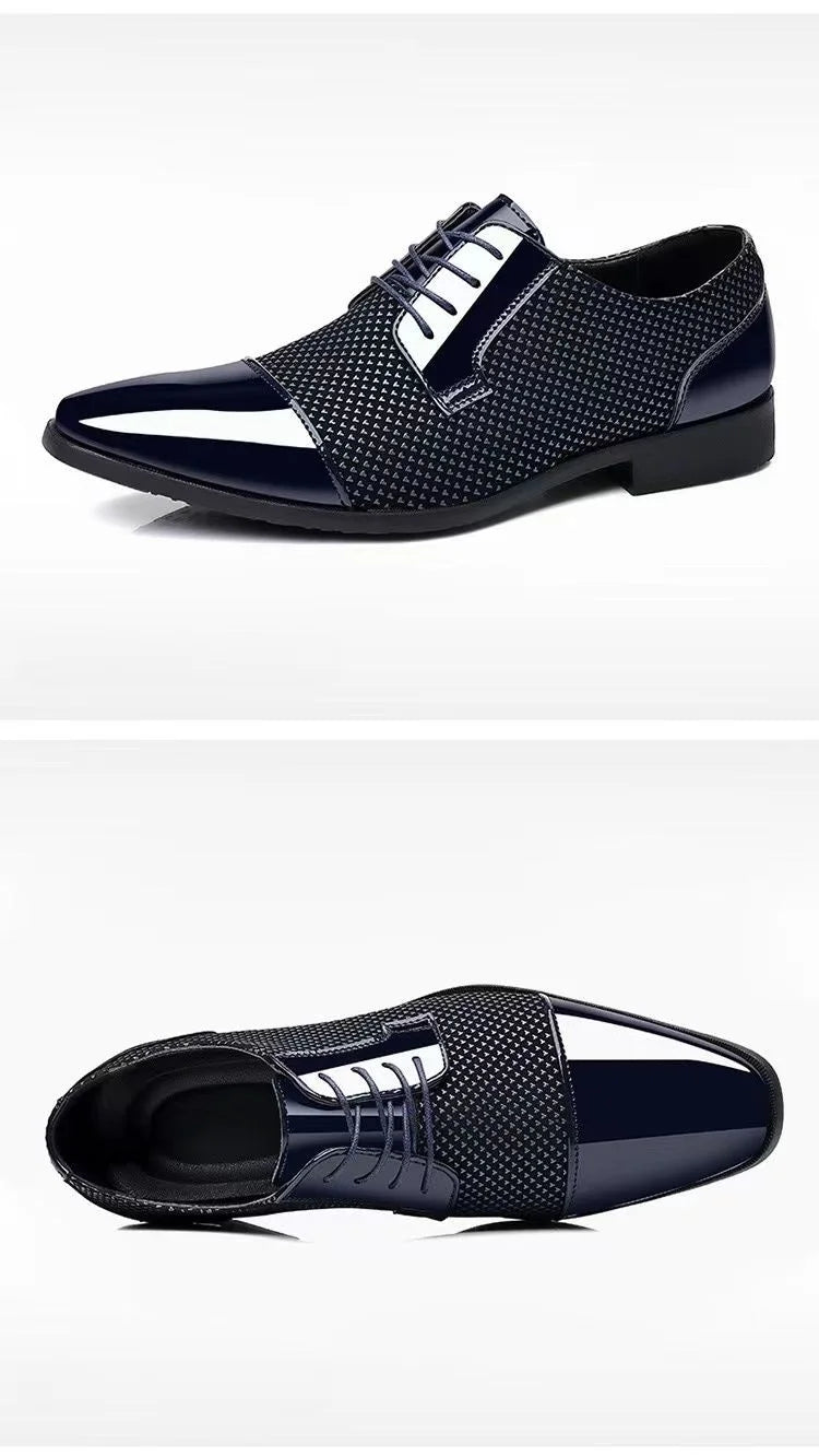 Dress Shoes Man Casual Business Pointed Toe Social Shoe for Men Breathable In Summer Leather Luxury Designer Clothing Low Price