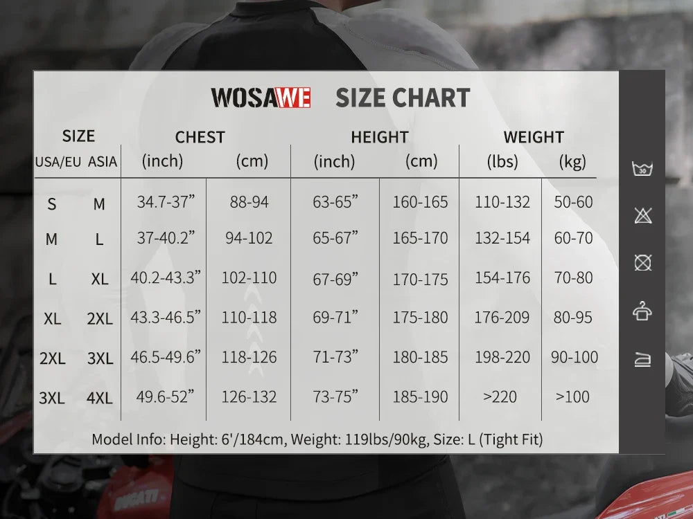 Men Motorcycle Riding Jacket Summer Motocross Motorbike Racing Outdoor Sports Jacket with Shoulder Elbow Back Gear