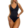 Wechery Slimming Underwear Bodysuits Tummy Reducing  Waist Trainer Shapewear Sexy Deep V Halter Top Two Ways To Wear