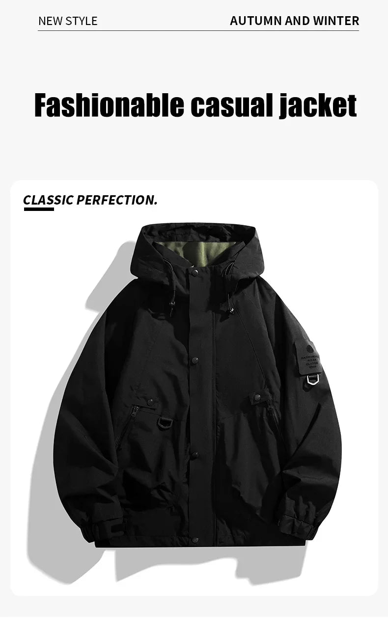 Men Women Waterproof Hiking Jacket Windproof Camping Windbreakers Oilproof Fishing Trekking Jacket Autumn Spring Sport Rain Coat
