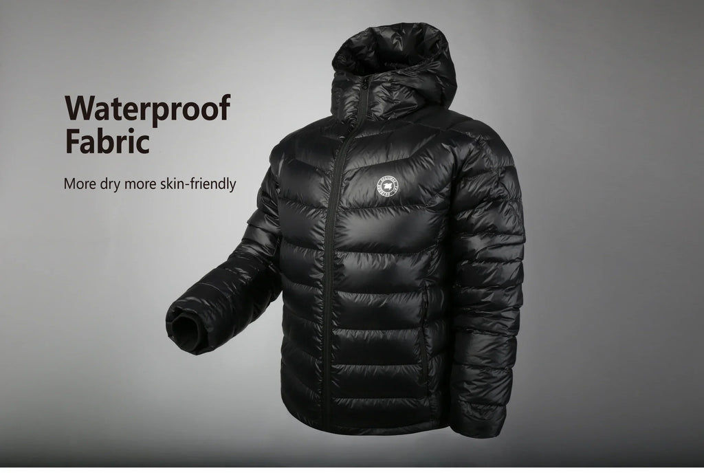 D-Jacket Upgrade 800FP Ultra Dry Goose Down Jacket Man Outdoor Camping Coat Ultralight Hiking Jackets