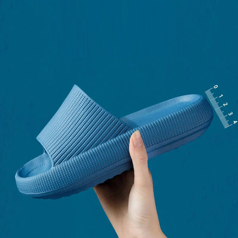 Summer Thick Sole Slippers Men Sandals Indoor Casual Slippers Outdoor Breathable Sandals Non-slip Bathroom Men's Shoes