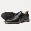 Size 40-46 Men's Casual Leather Shoes Comfortable Fashion Brand Derby Shoes