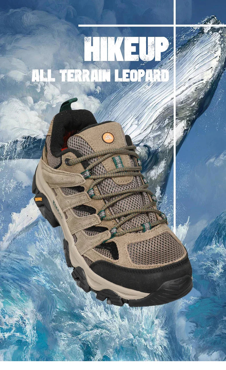 Men Hiking Shoes Designer Climbing Trekking Sneakers for Men Leather Outdoor Sports Work Man Shoes Run Shoes