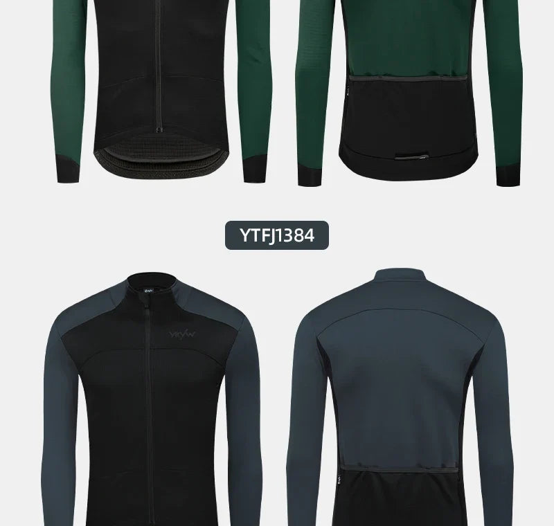 Winter -5-10℃ Men Thermal Fleece Cycling Jacket Waterproof Windproof Bicycle Jersey Bike Pro Race Clothing Mtb Cycling Tops