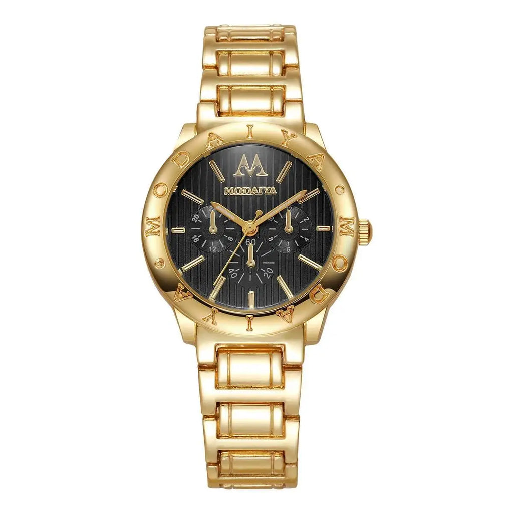 Luxury Stainless Steel Strap Women Watches Fashion Analog Quartz Wristwatches Reloj Mujer
