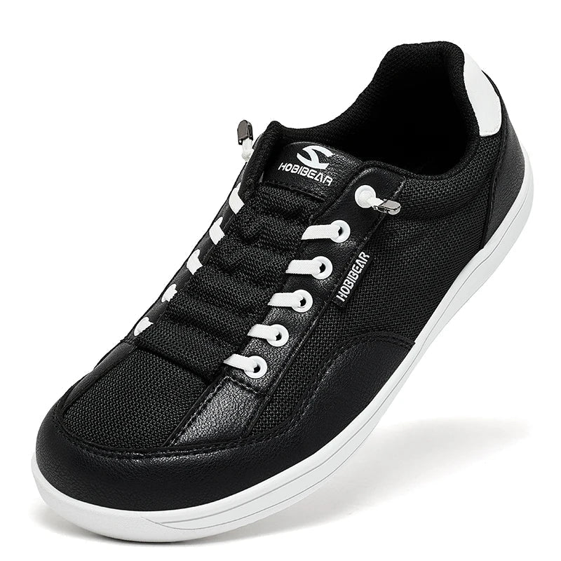 Wide-Toe-Box Barefoot Shoes Womens Mens Zero Drop Slip On Sneakers Minimalist Walking Shoes